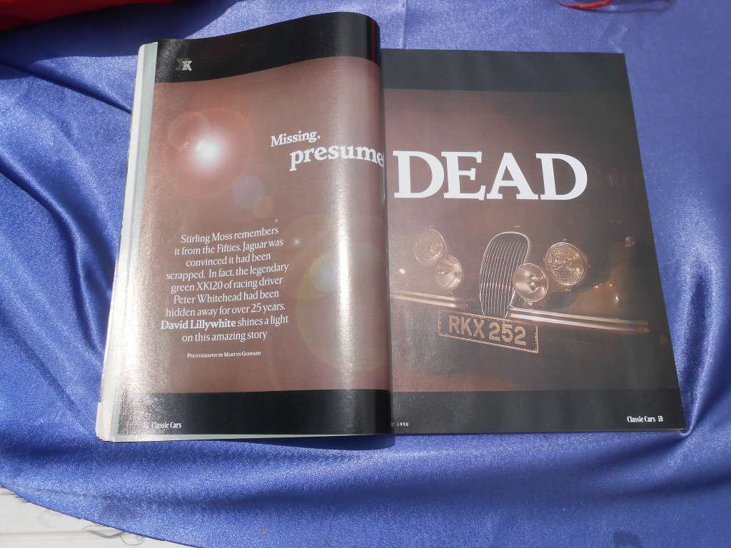 Classic Cars Magazine. May, 1998.