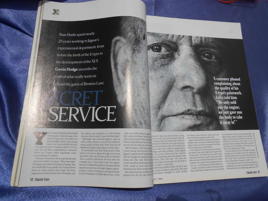 Classic Cars Magazine. May, 1998.