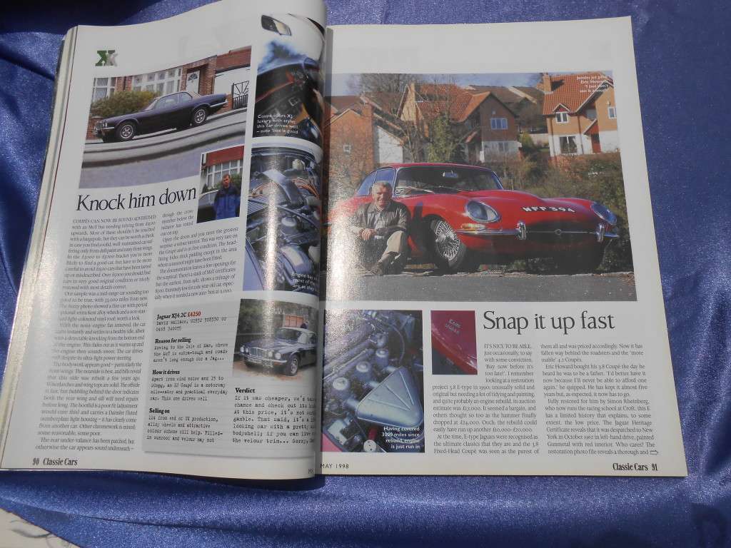 Classic Cars Magazine. May, 1998.