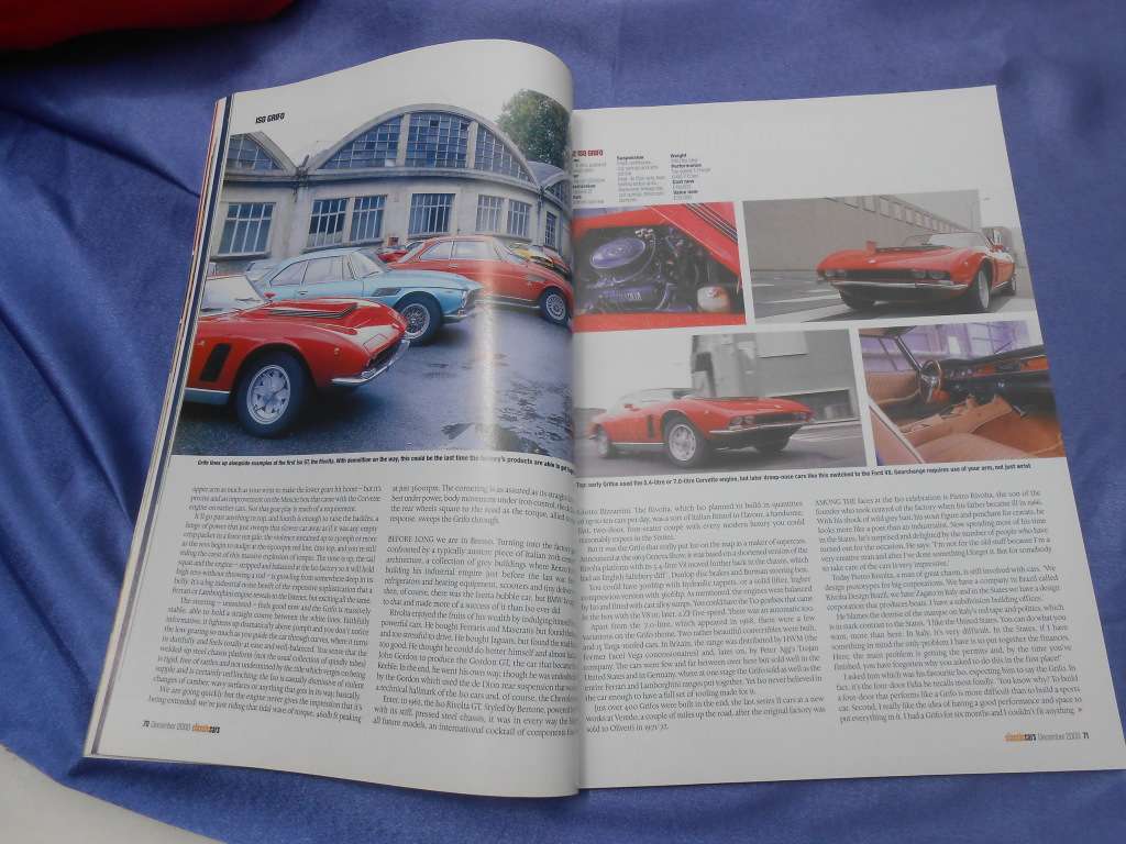 Classic Cars Magazine. Dec, 2000.
