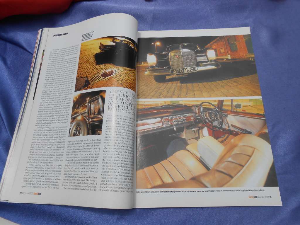 Classic Cars Magazine. Dec, 2000.