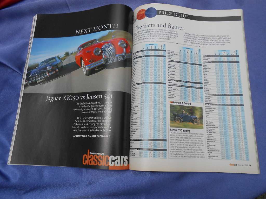 Classic Cars Magazine. Dec, 2000.