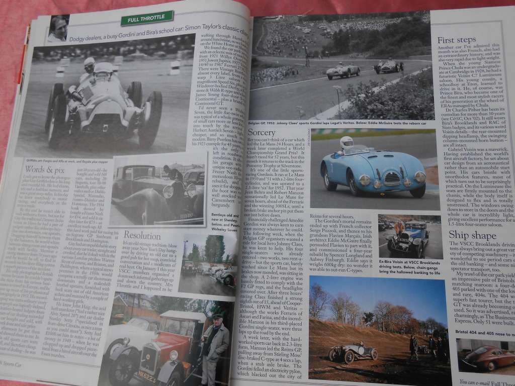 `Classic & Sports Car`  Magazine.  March, 2004.