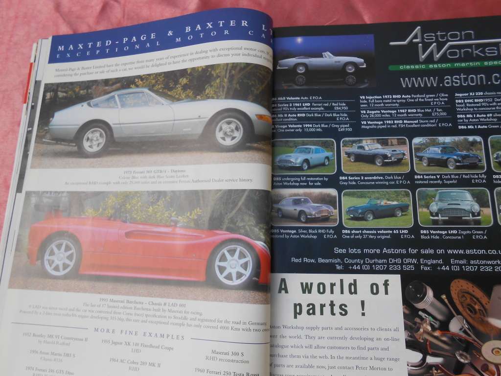 `Classic & Sports Car`  Magazine.  March, 2004.
