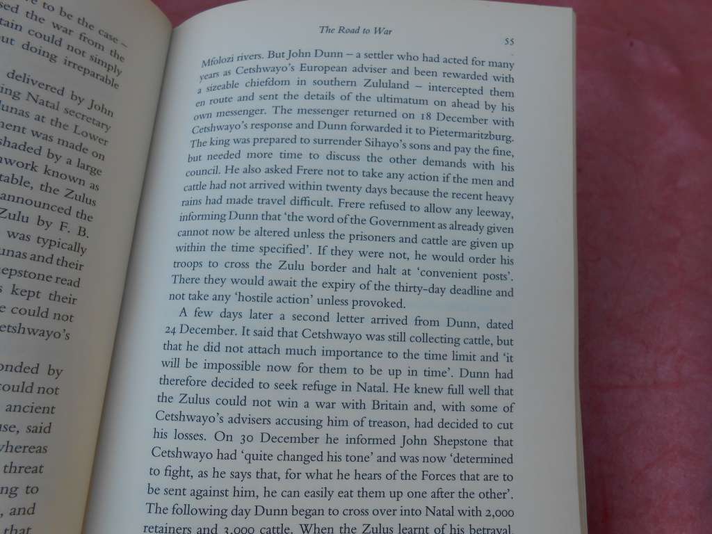 `Zulu` The Heroism and Tragedy of the Zulu War. Hard cover.