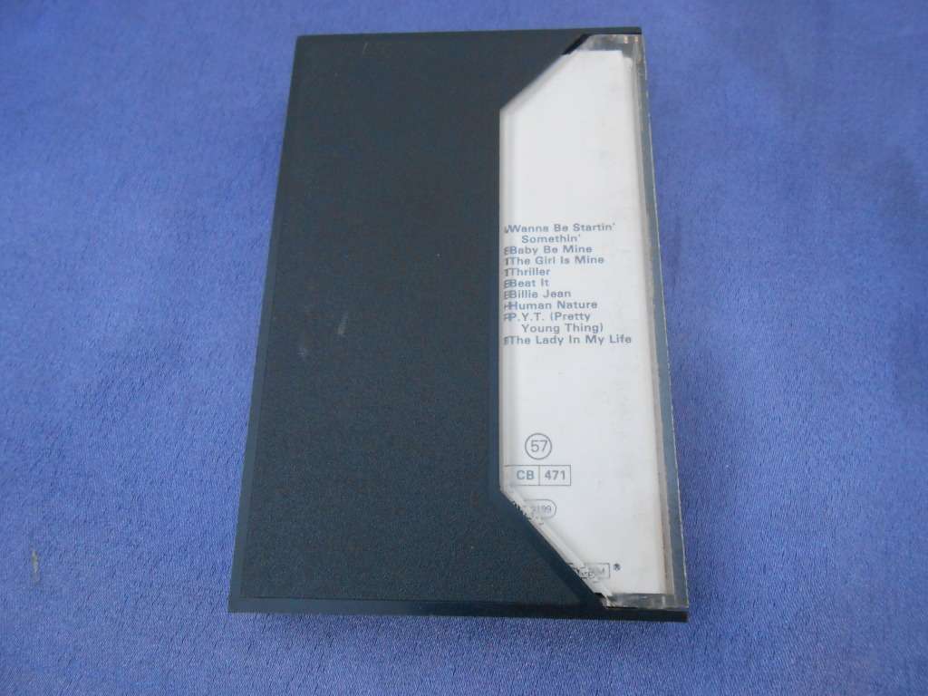 Tape Cassette Michael Jackson.