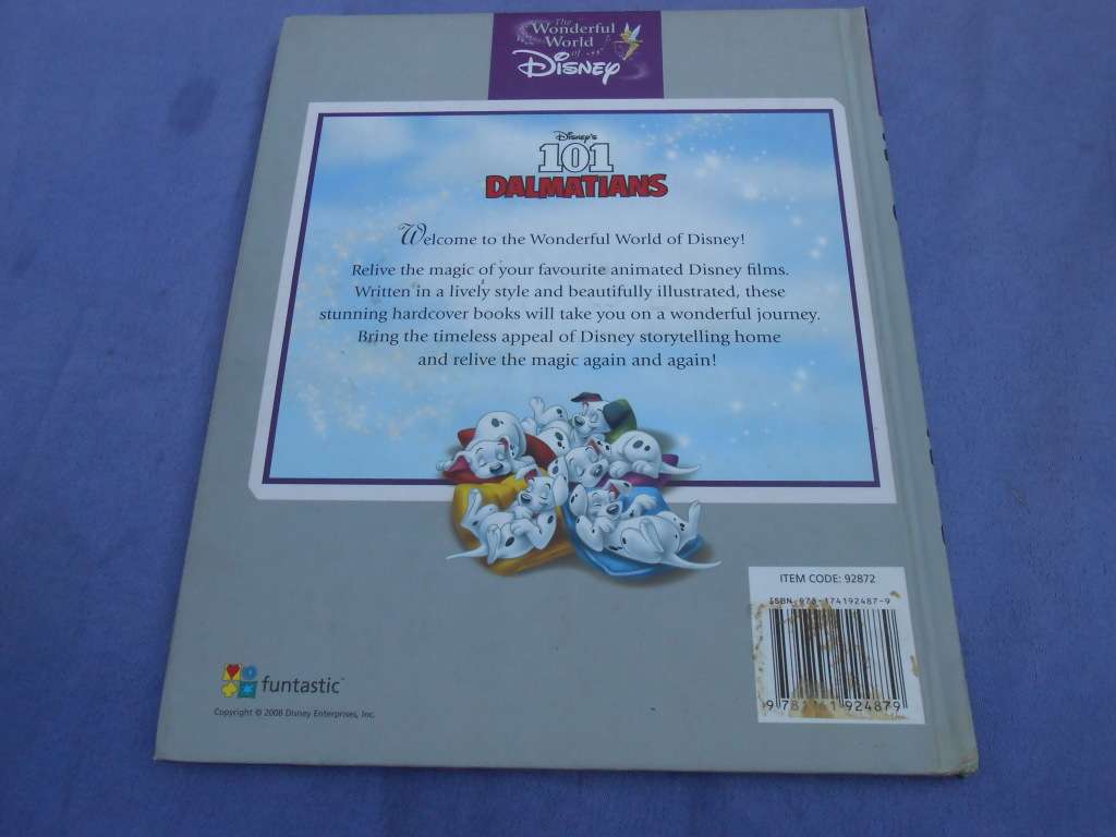 `101 Dalmatians`  Hard cover.