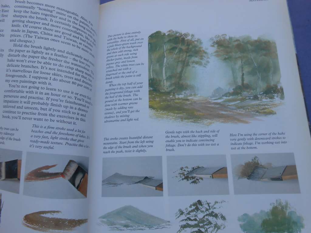 `Ron Ranson`s  Painting School.  Watercolours`  Hard cover.