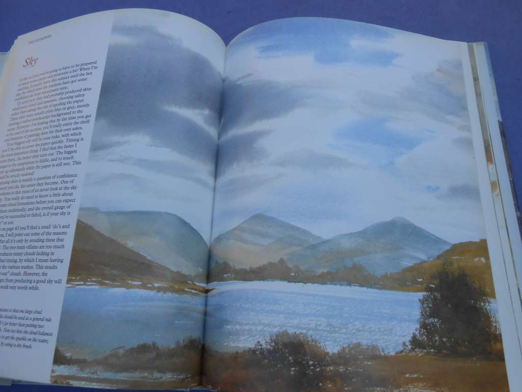 `Ron Ranson`s  Painting School.  Watercolours`  Hard cover.