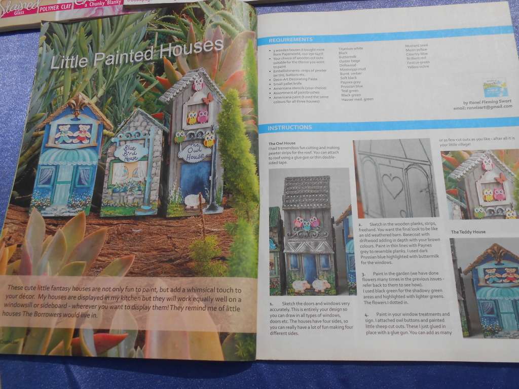 Craft magazines.  Joblot.  (There are 5).