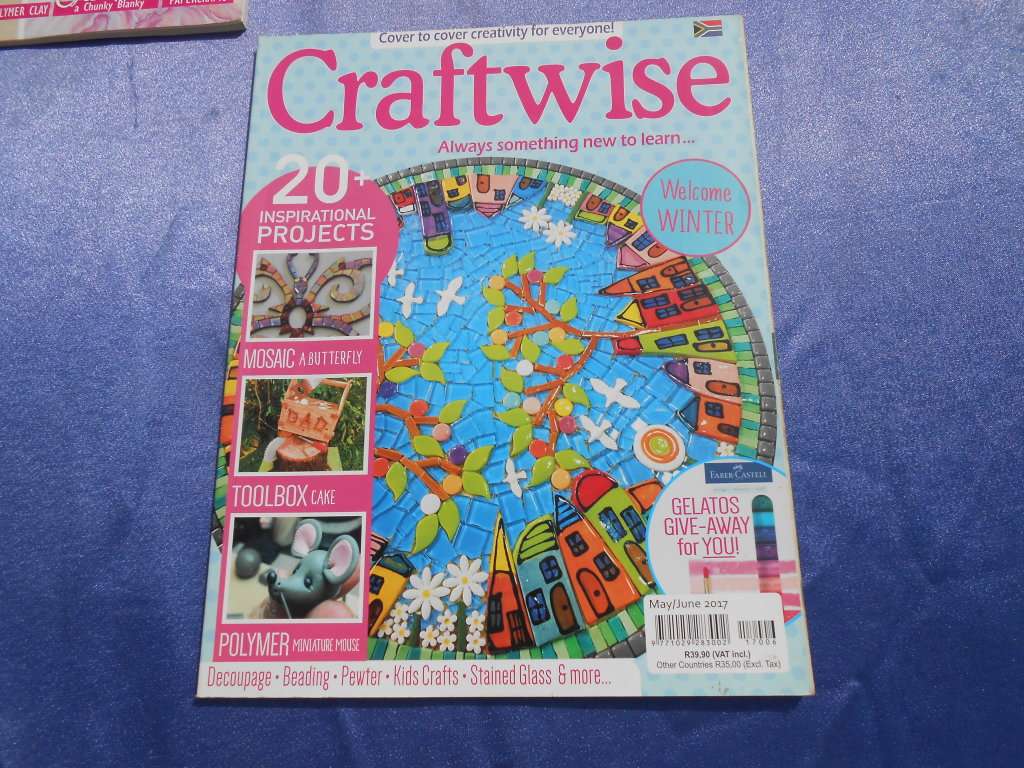 Craft magazines.  Joblot.  (There are 5).