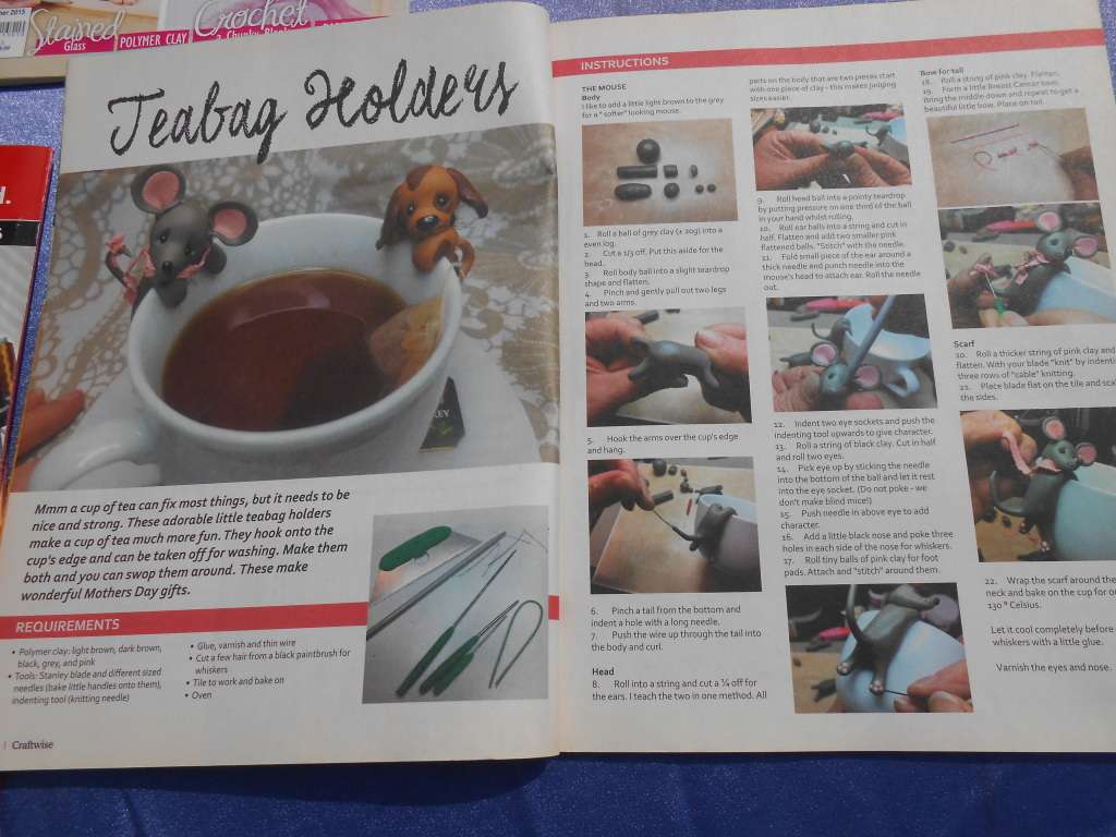 Craft magazines.  Joblot.  (There are 5).