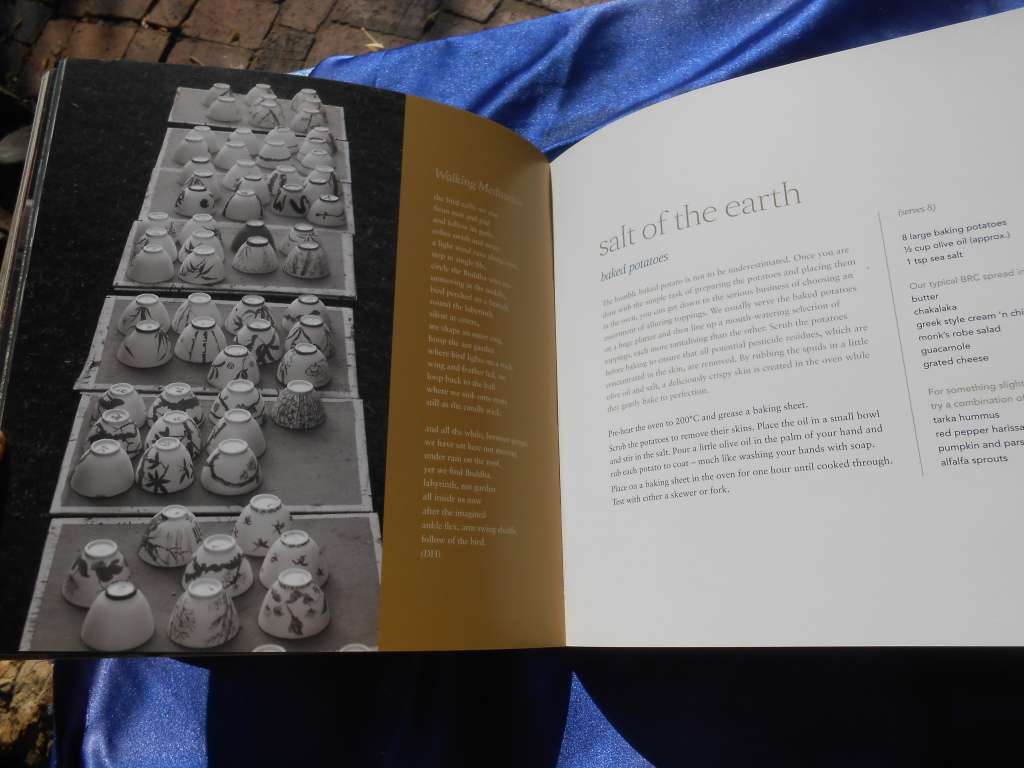 `The Cake the Buddha Ate`  More Quiet Food.  Chris van Loon, Louis van Loon, Daniel  Soft cover.