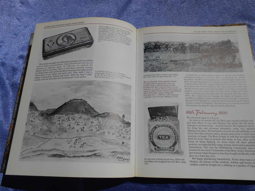 `Private Tucker`s Boer War Diary`  Pamela Todd, David Fordham.  The Tvl War of 1899, 1900, 1901 & 19