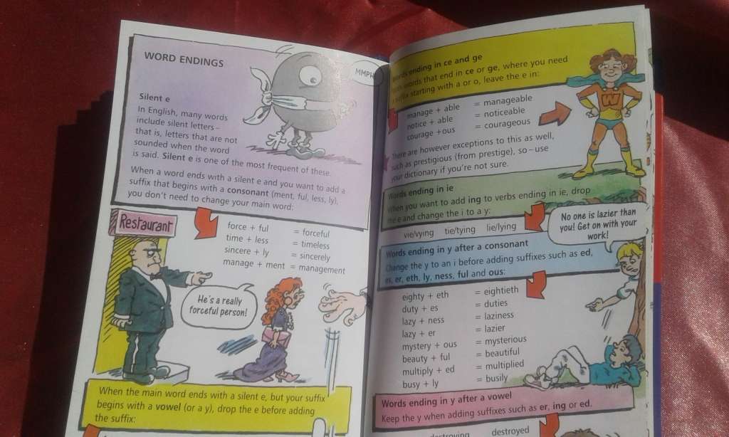 `Spelling and Grammar`. Hard cover.  Ladybird.