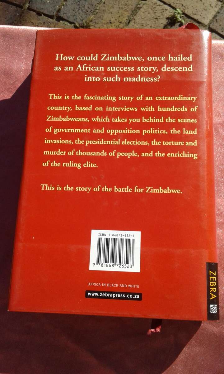 2003.  `The Battle for Zimbabwe`  The Final Countdown..  Geoff Hill.  Hard cover.