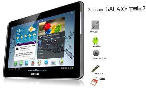 Samsung Galaxy Tab 2 GT-P5100 32GB, Wi-Fi + 3G , 10.1in - Black.