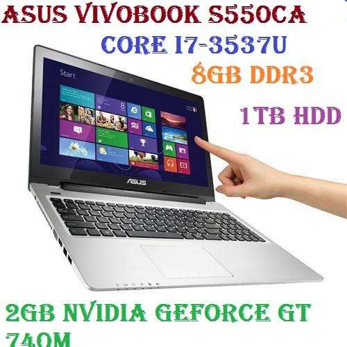 ASUS VivoBook S550C Ultrabook Intel i7-3537U @ 2.0GHz ,15.6" LCD ,8GB ,1TB HDD Notebook ,BRAND NEW