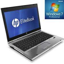 HP EliteBook 2560p, Core I7 2620M- 2.70GHz , 4GB , 320 GB HDD, WEBCAM  ,DVD+/- WIN 7