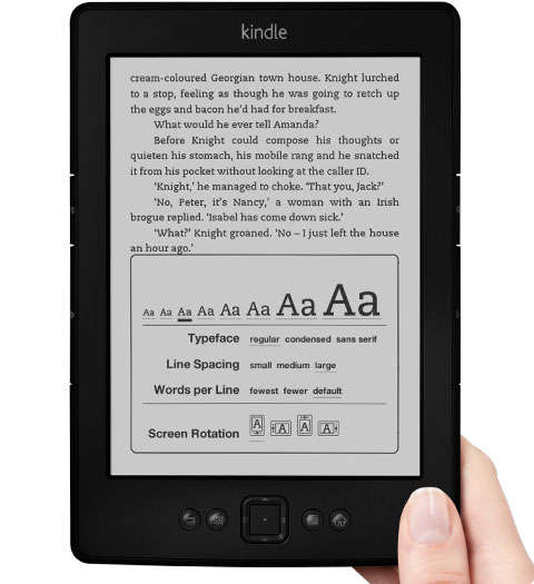 Amazon Kindle D01100 - WiFi eBook Reader , FREE COVER