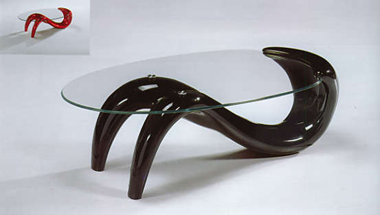 New Coffee table, Mondern design. (Black or Red)