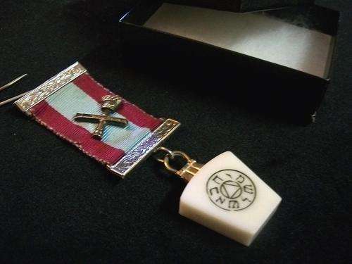 Silver Masonic Medal / Jewel