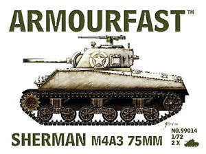 armourfast 99014 - sherman m4a3 75 mm