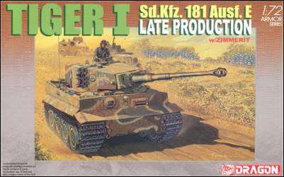 1/72 tiger I sd kfz 181 ausf e