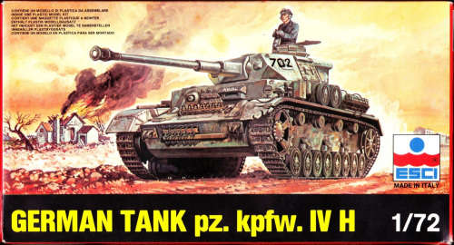 german tank pz.kpfw IVH