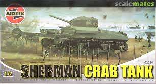 AIRFIX Sherman Crab Tank model kit
