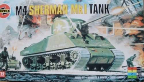 AIRFIX M4 SHERMAN MK.I TANK model kit