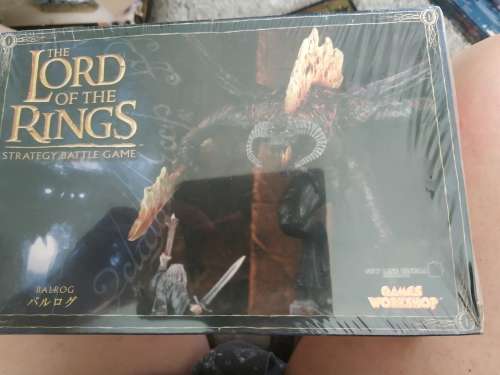 the lord of the ring balrog  plastic