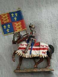 Sir John Codrington Abanderado de Enrique V  Agincourt  1415 1/30 Del Prado toy soldiers