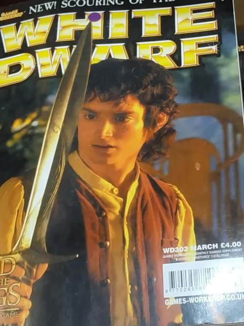 white dwarf 5 magazines the lord of the ring warhammer