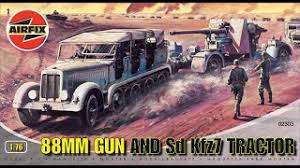 Airfix 1/76 (20mm) sd kfz7 tractor (only tractor) model kit