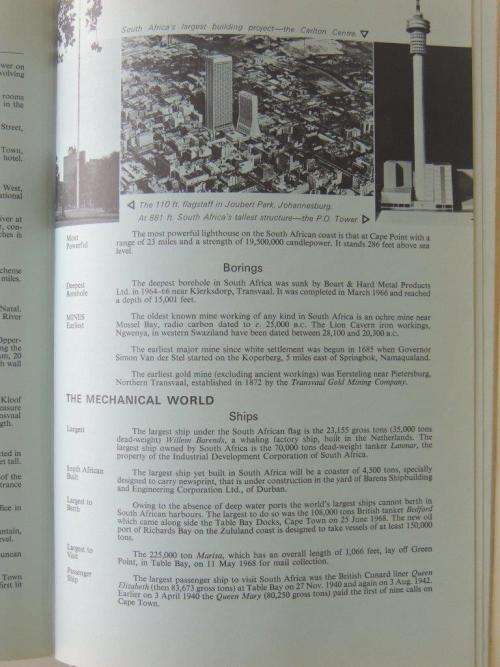 The Guinness Book of Records with South African records 1968 - McWhirter, McWhirter, Rosenthal