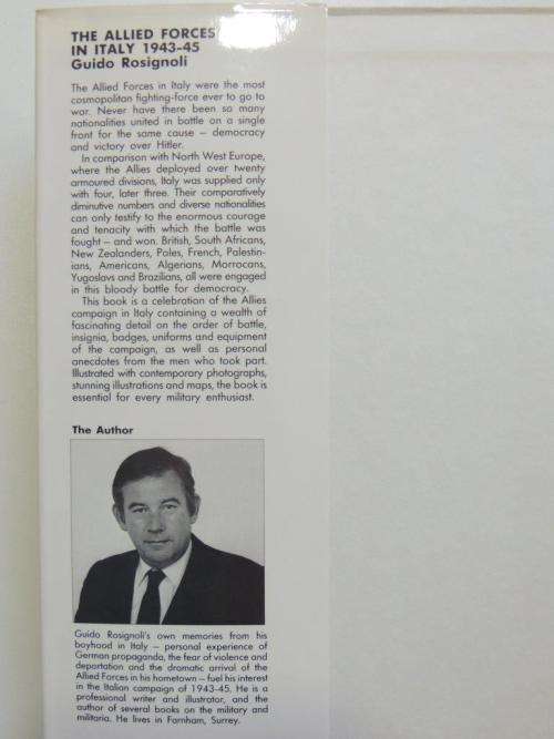 The Allied Forces in Italy 1943-45 - by Guido Rosignoli