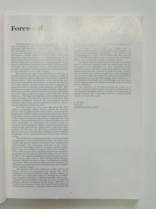 The Neglected tradition: Towards a new history of South African art (1930-1988) - Steven Sack