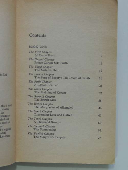 The Knight of Swords - Corum Book 1 - Michael Moorcock