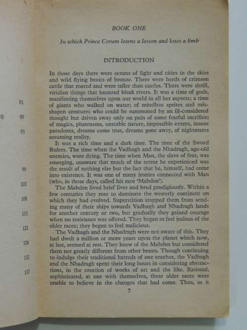 The Knight of Swords - Corum Book 1 - Michael Moorcock