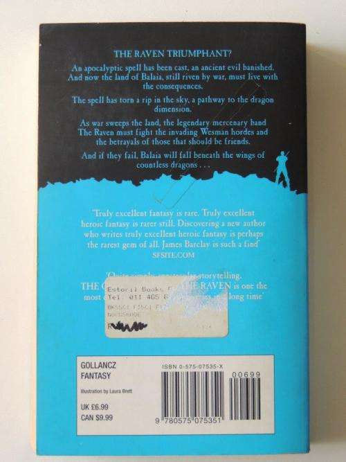 Noonshade - Chronicles of the Raven - James Barclay