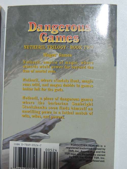 Netheril Trilogy  Forgotten Realms Books 1 and 2 ONLY - Clayton Emery