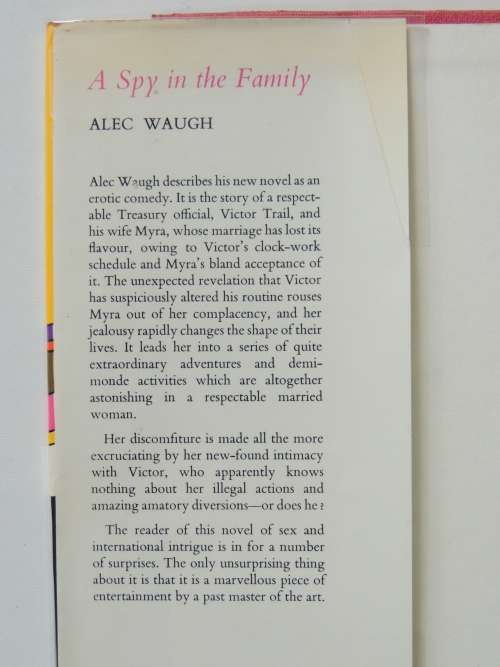 A Spy in the Family: An Erotic Comedy - First Edition - Alec Waugh
