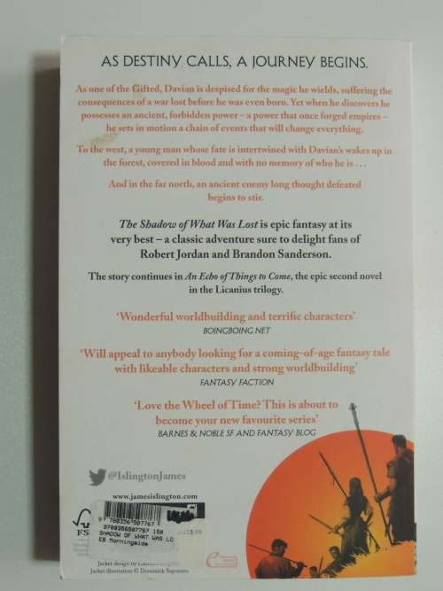 The Shadow of What Was Lost - James Islington