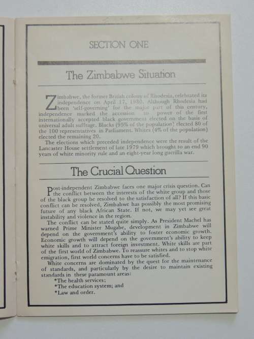 Zimbabwe Today - M.L. Nell