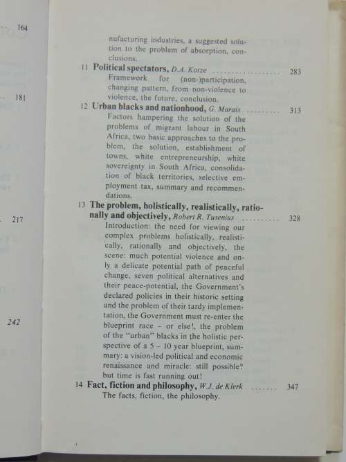 South Africa`s Urban Blacks: Problems and Challenges - ed. G. Marais and R. van der Kooy