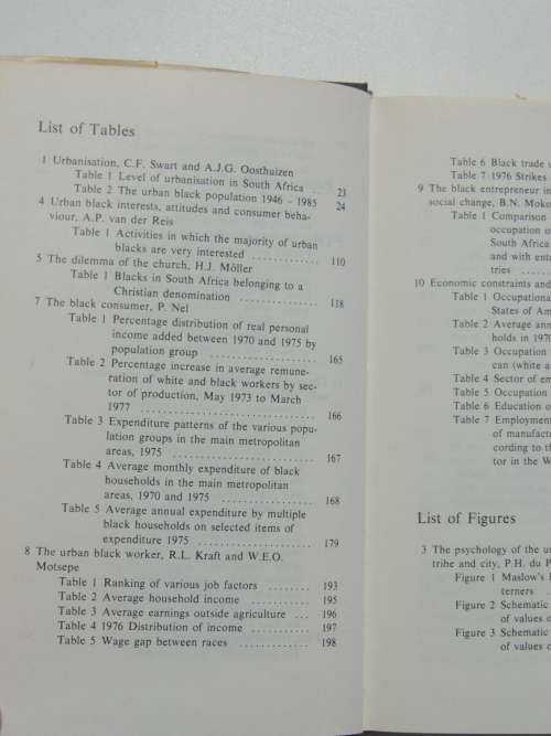 South Africa`s Urban Blacks: Problems and Challenges - ed. G. Marais and R. van der Kooy
