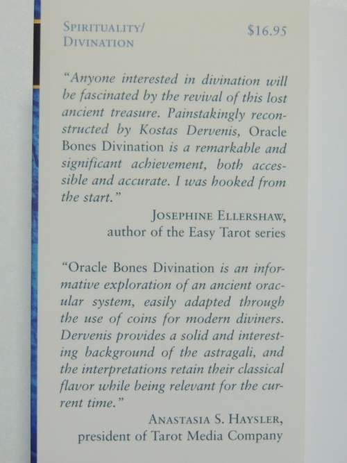 Oracle Bones Divination  The Greek I Ching - Kostas Dervens