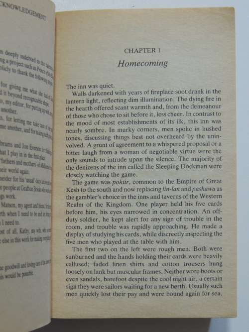 Prince of the Blood - Return to the World of the Riftwar Saga - Raymond E Feist