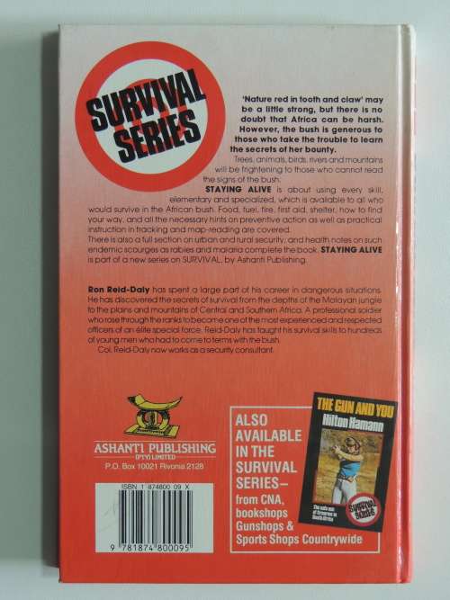 Staying Alive - A Southern African Survival Handbook - Ron Reid-Daly